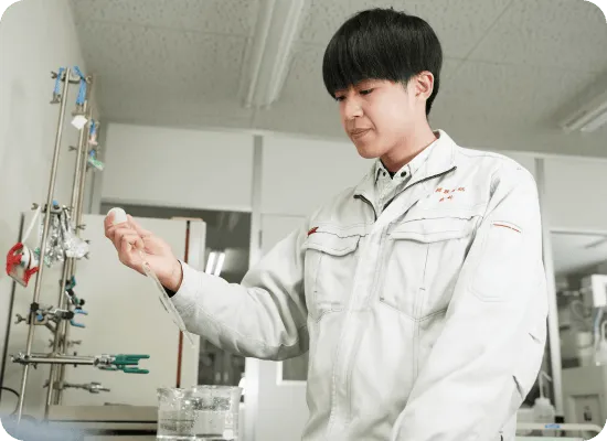 製品の改良作業